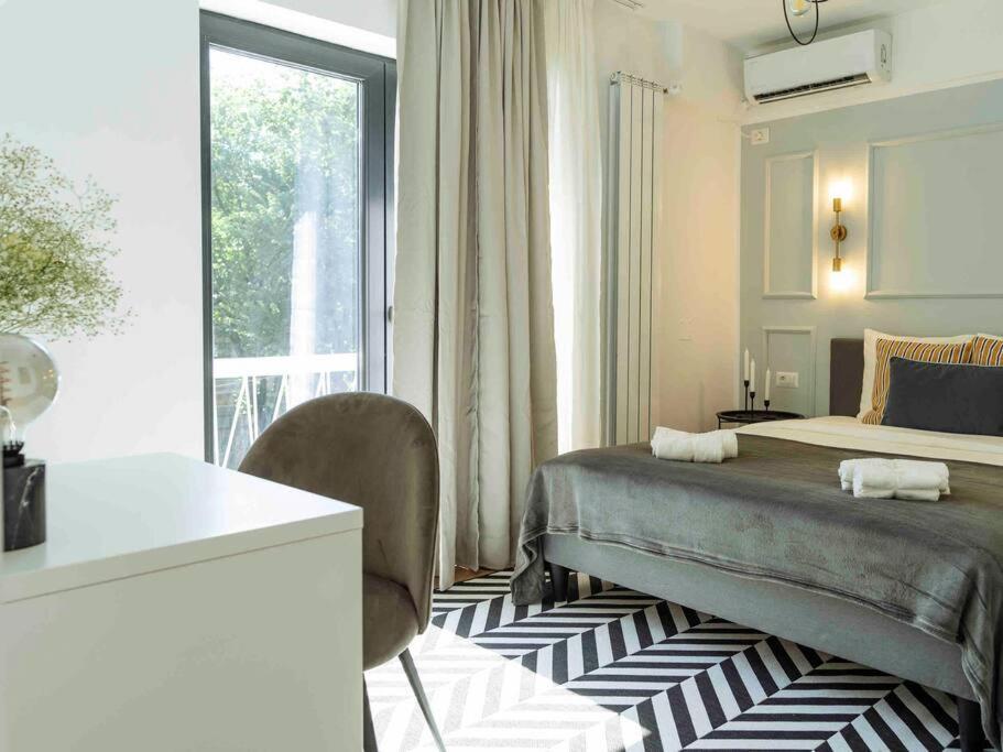 Bright 2Br Apartment - Top Location - City Balcony Bukareszt Zewnętrze zdjęcie